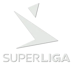 Superliga logo, white icon version, on a transparent background