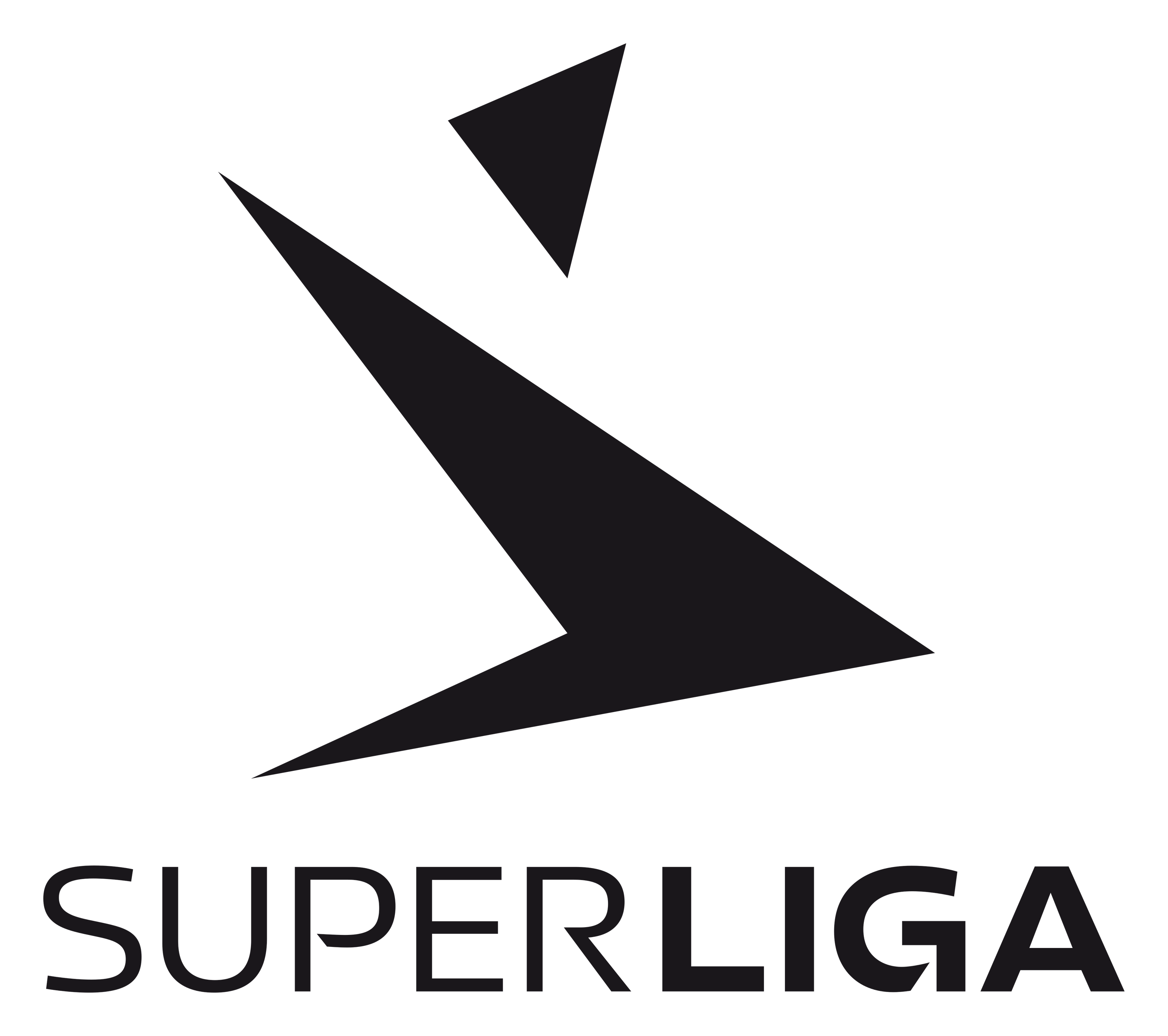 Superliga logo on a transparent background