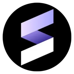 Suterusu logo, icon version, on a transparent background