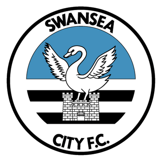 Swansea City AFC logo on a transparent background