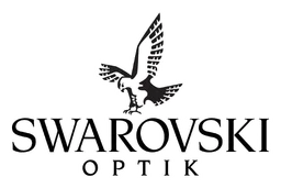 Swarovski Optik logo, monochrome version, on a transparent background
