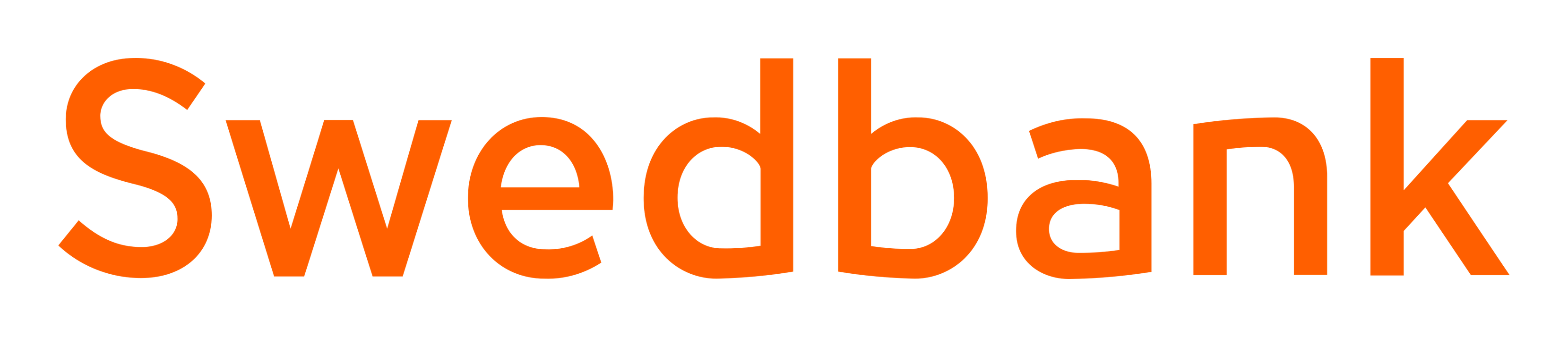 Swedbank logo on a transparent background