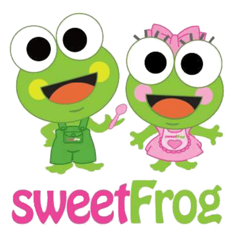 Sweet Frog logo, icon version, on a transparent background