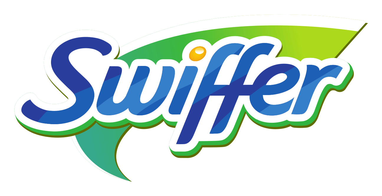 Swiffer logo on a transparent background
