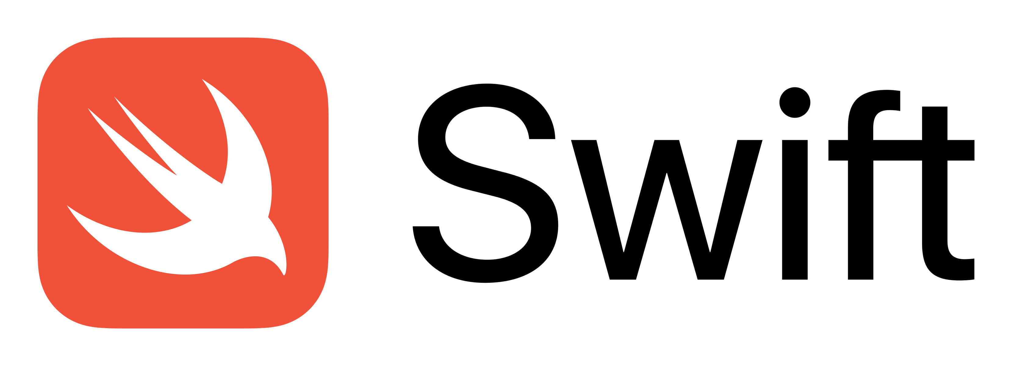 Swift logo on a transparent background