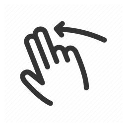Swipe logo, black icon version, on a transparent background