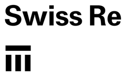 Swiss Re logo, black version, on a transparent background