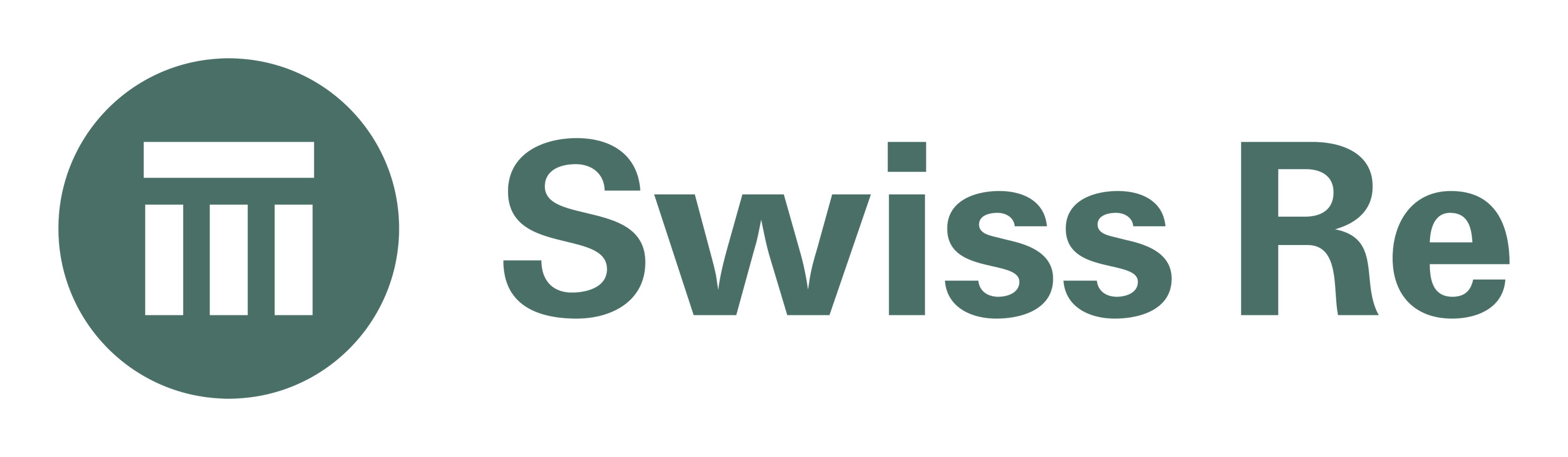 Swiss Re logo on a transparent background