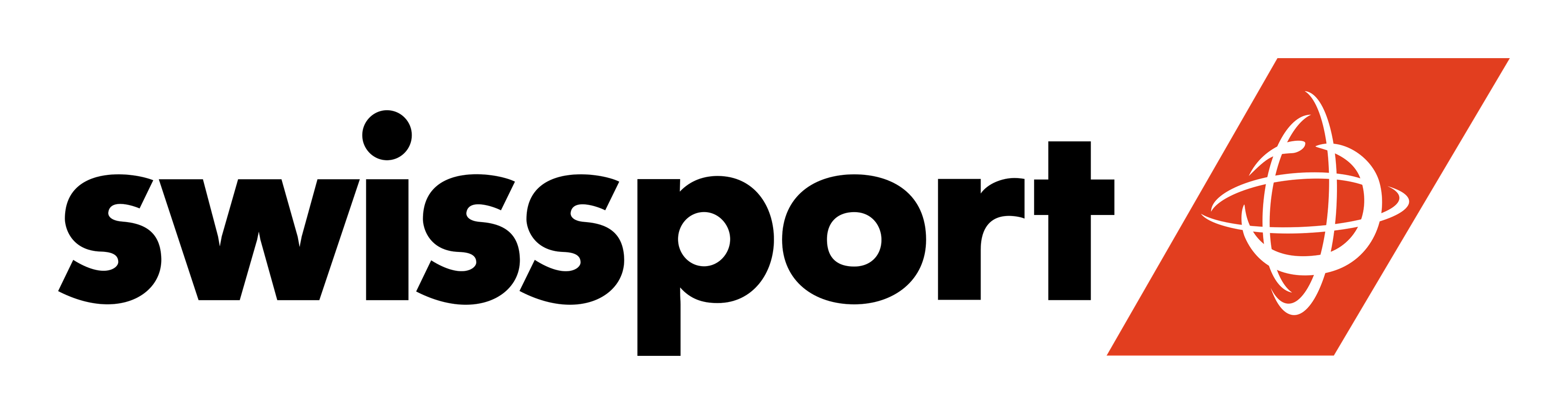 Swissport logo on a transparent background