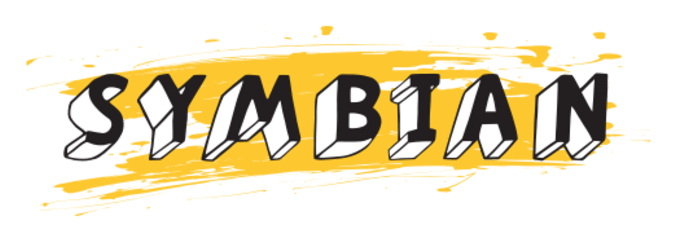 Logo de Symbian sobre fondo transparente