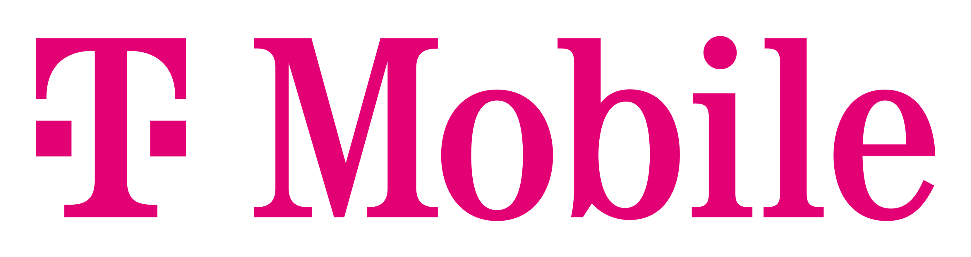 T Mobile Logo auf transparentem Hintergrund