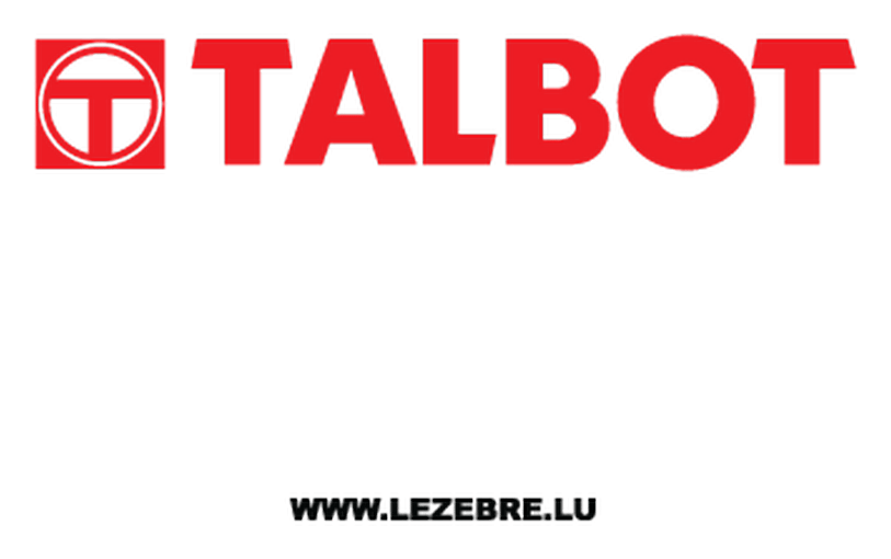 Talbot logo on a transparent background