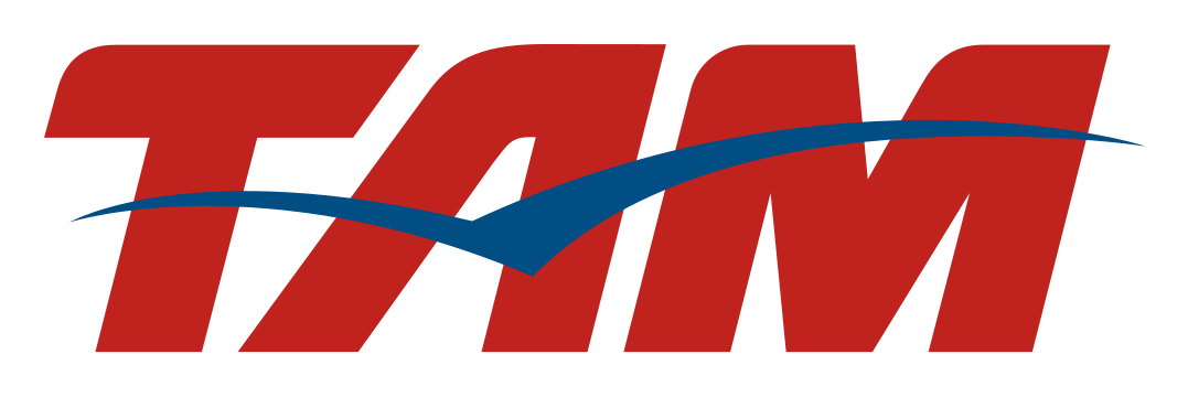 Tam logo on a transparent background