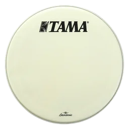 Tama Drums Logo, Variante Icon weiß, auf transparentem Hintergrund
