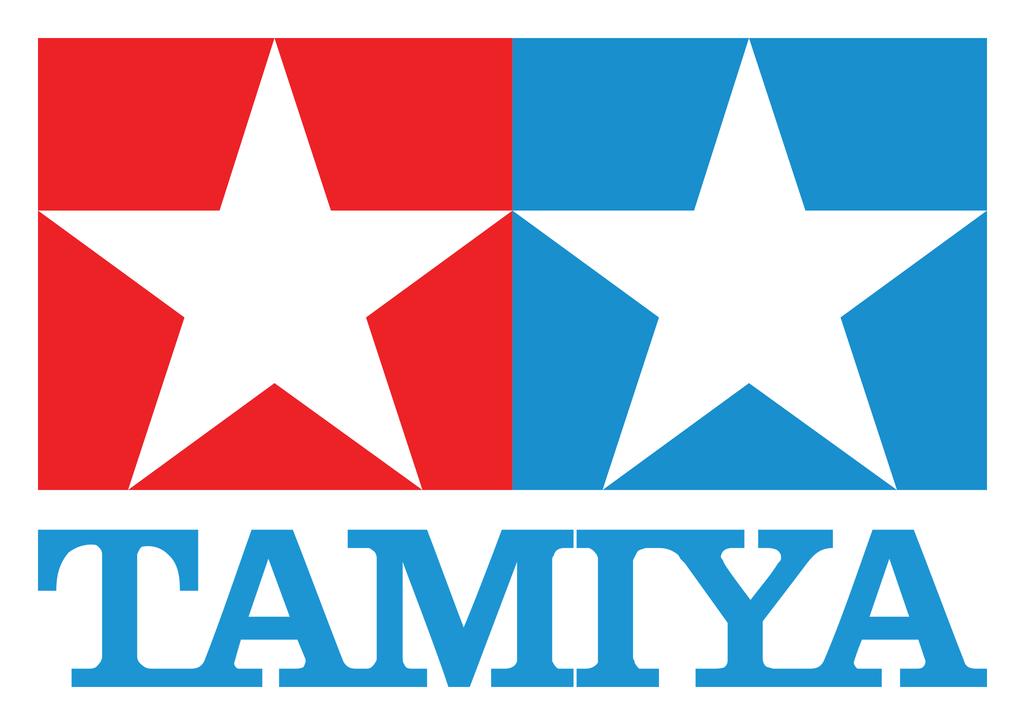 Tamiya logo on a transparent background