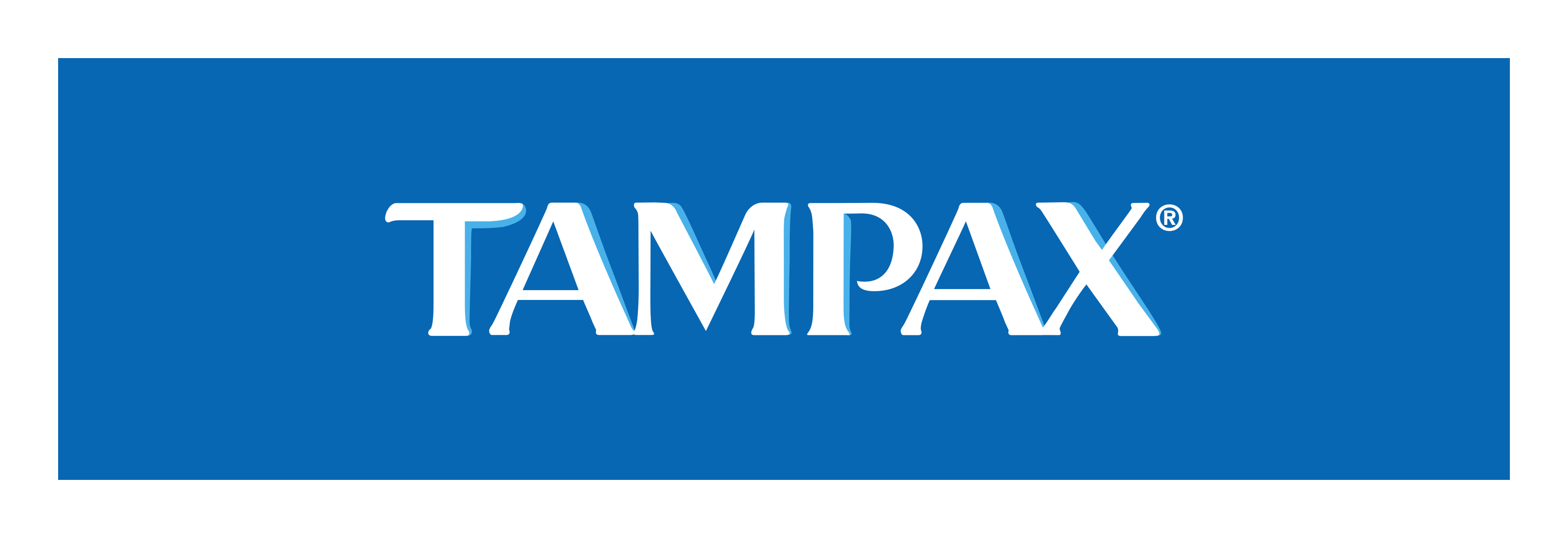 Tampax Logo auf transparentem Hintergrund