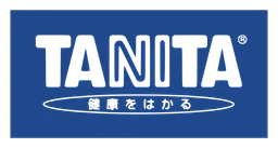 Tanita logo, horizontal version, on a transparent background