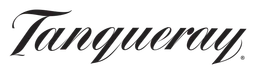 Tanqueray logo, black wordmark version, on a transparent background