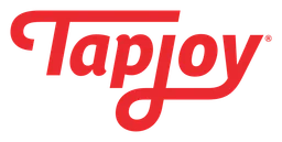 Tapjoy logo, horizontal version, on a transparent background
