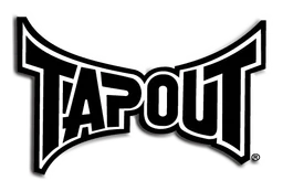Tapout logo, monochrome version, on a transparent background