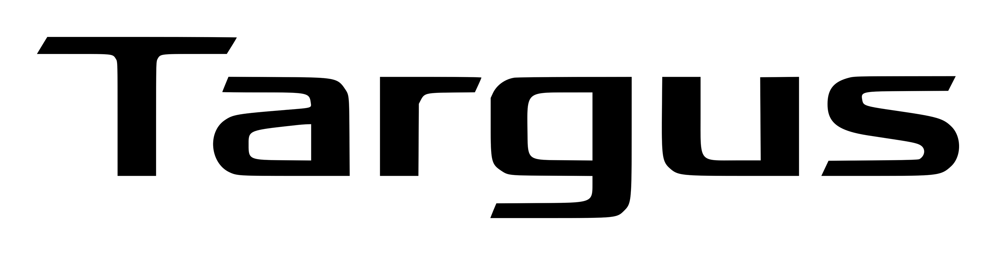 Targus logo on a transparent background