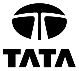 Tata logo, black icon version, on a transparent background