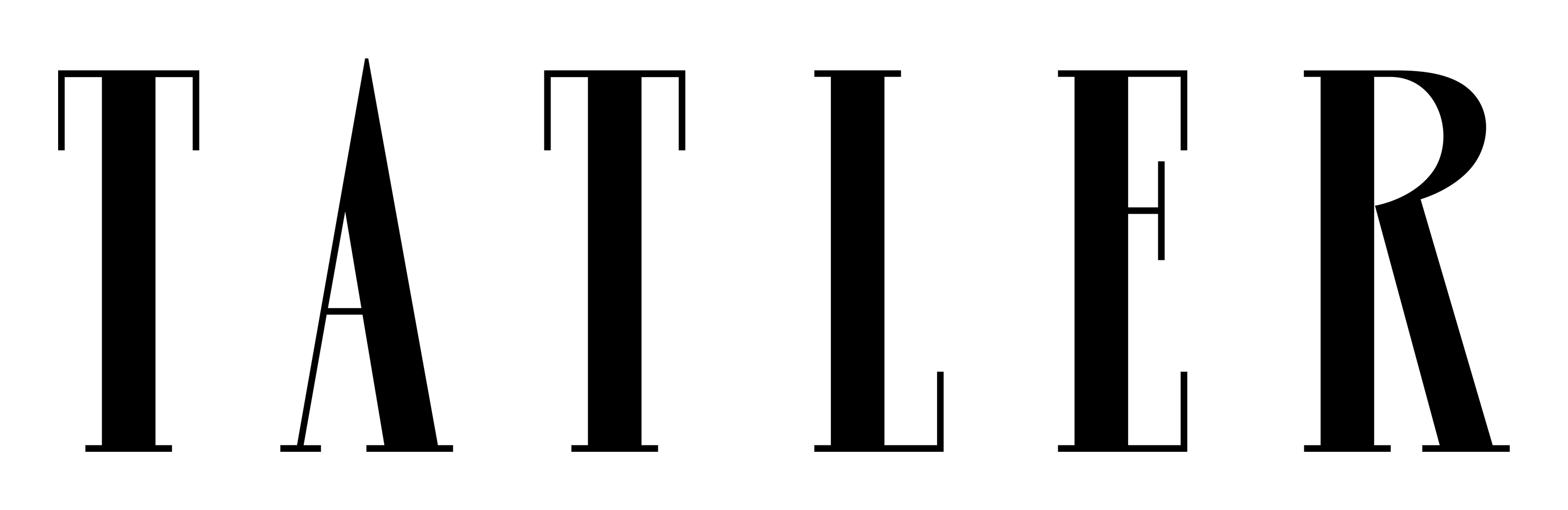 Tatler logo on a transparent background