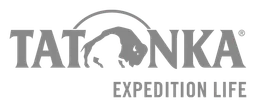 Tatonka logo, monochrome wordmark version, on a transparent background