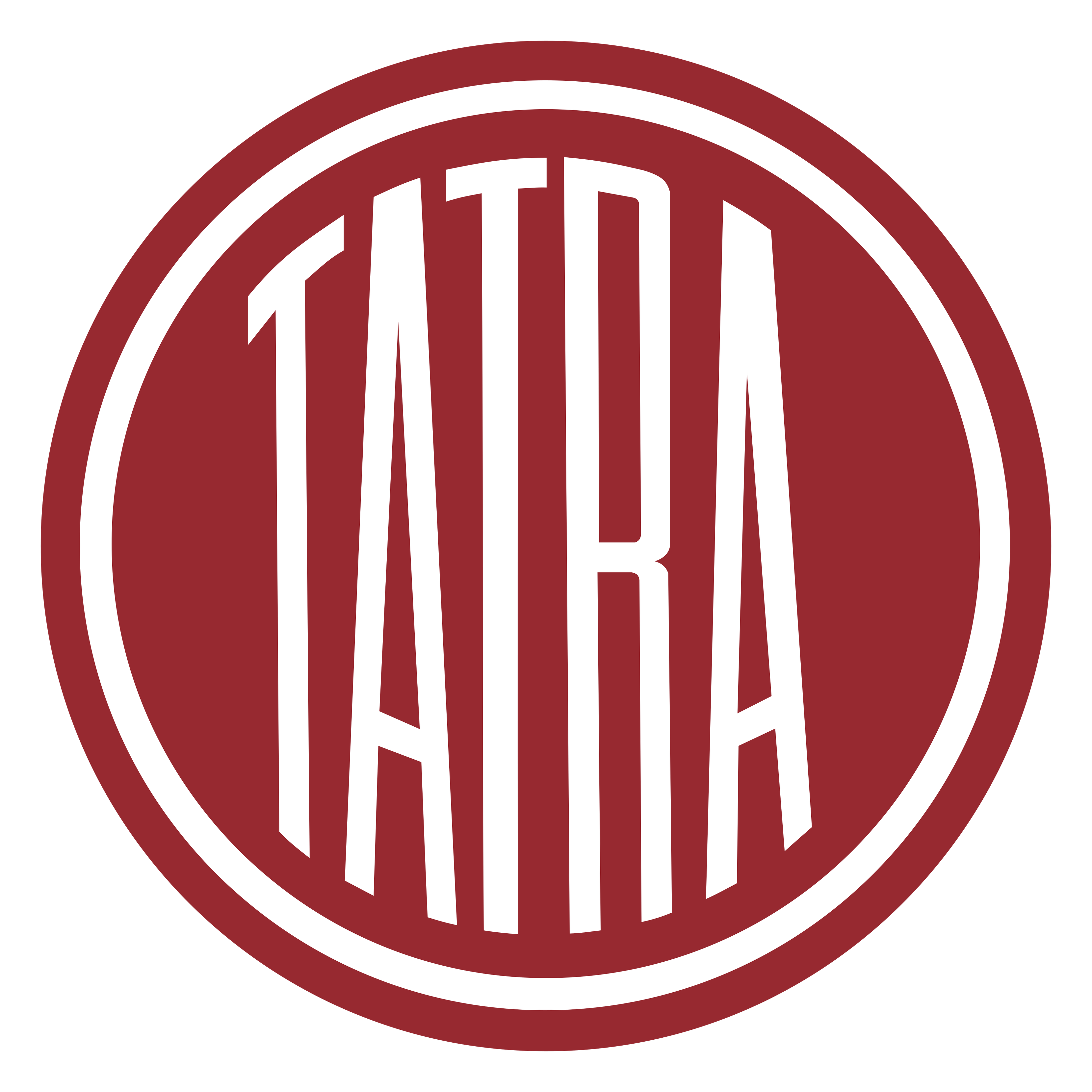 Tatra logo on a transparent background