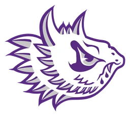 Tcu Horned Frogs logo, icon version, on a transparent background