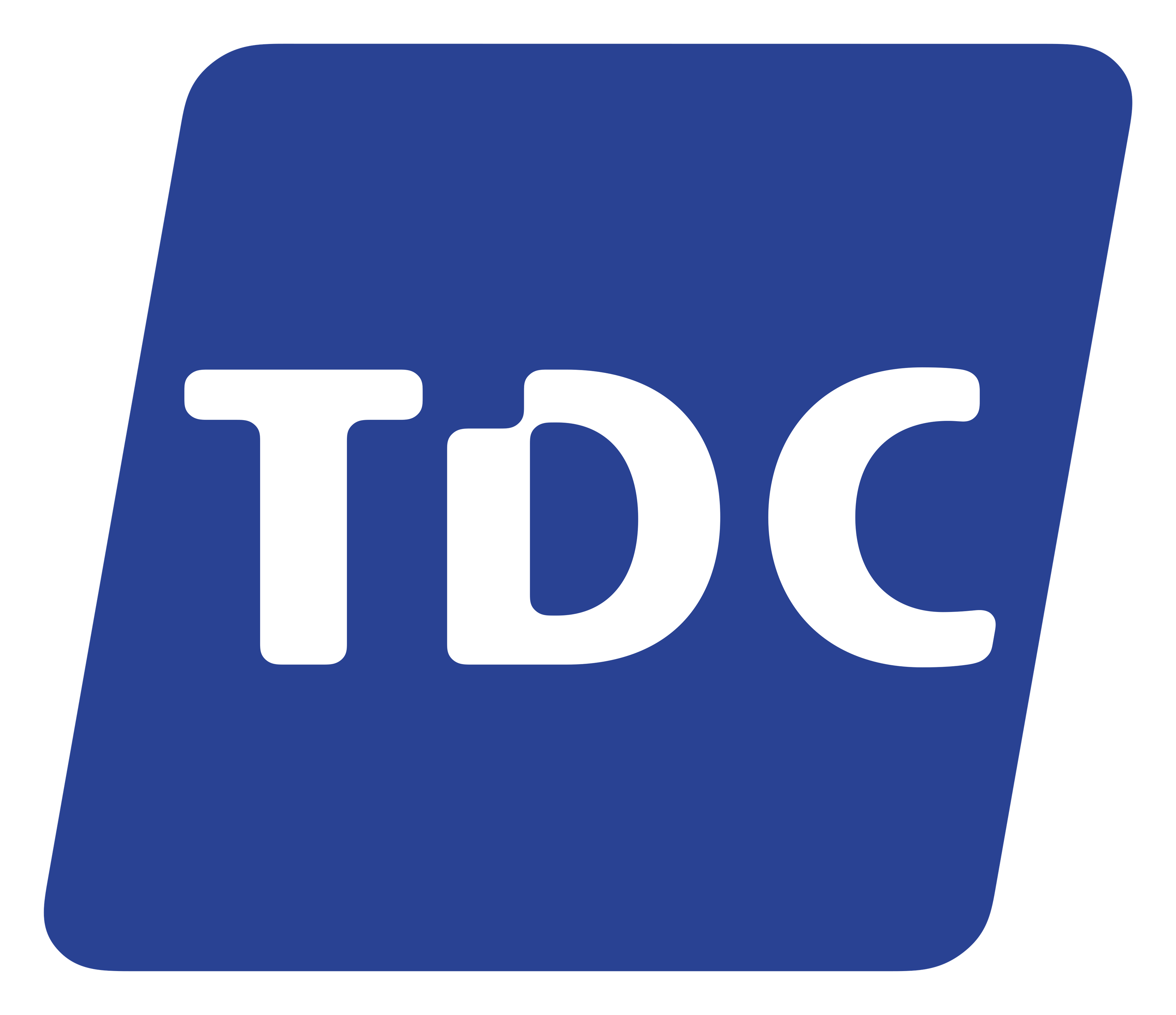 TDC Logo auf transparentem Hintergrund