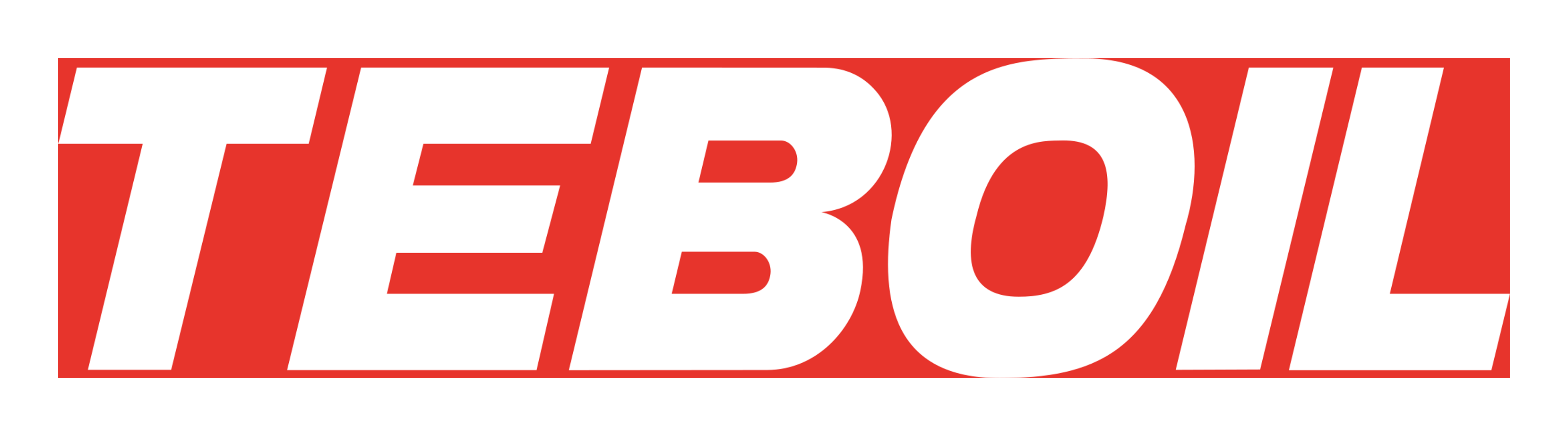 Teboil logo on a transparent background