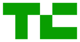 Techcrunch logo, horizontal version, on a transparent background
