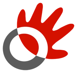 Telkom Indonesia logo, icon version, on a transparent background