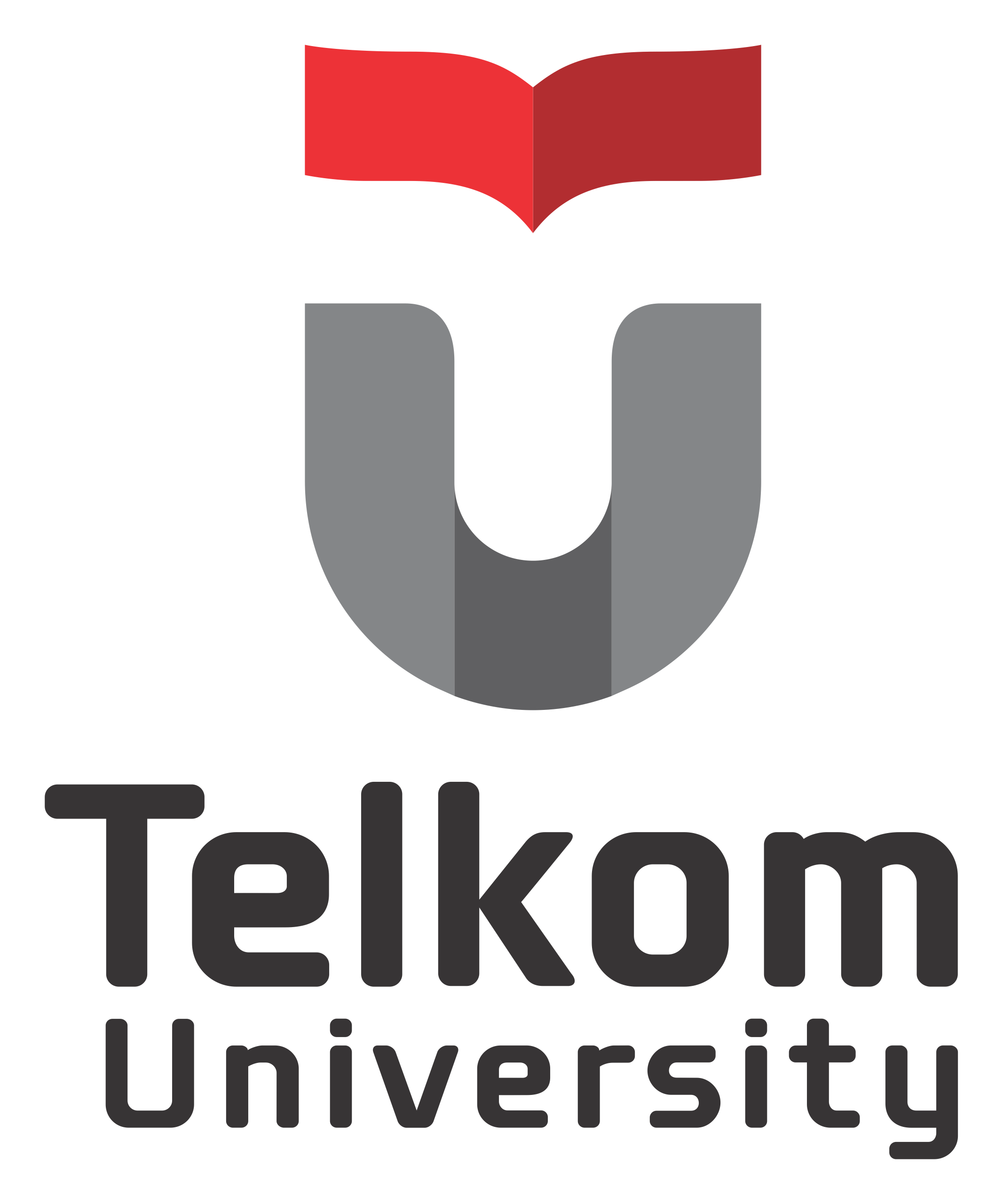 Telkom logo on a transparent background