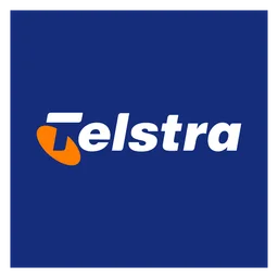 Telstra logo, icon version, on a transparent background