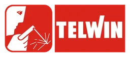 Telwin logo, horizontal version, on a transparent background