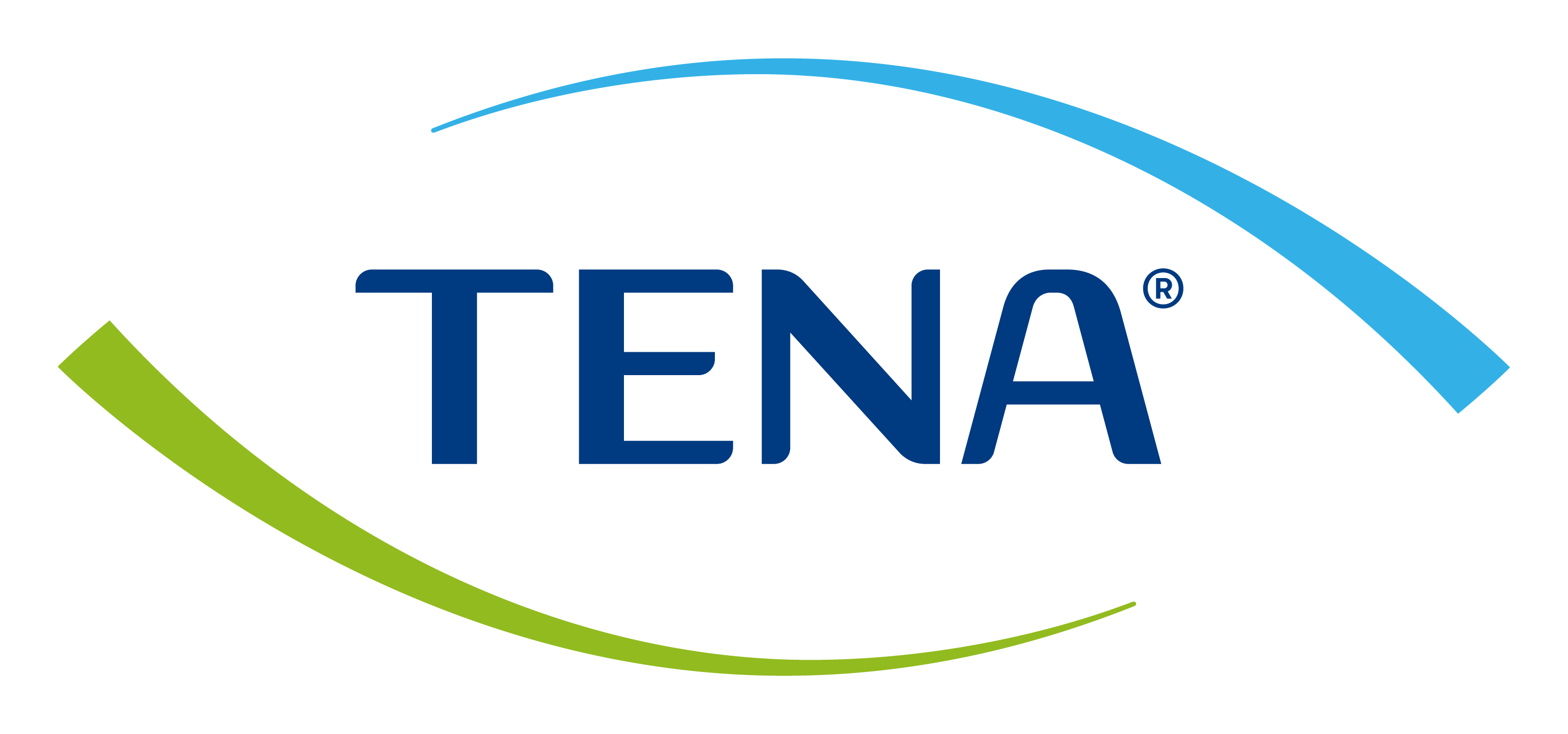 Tena logo on a transparent background