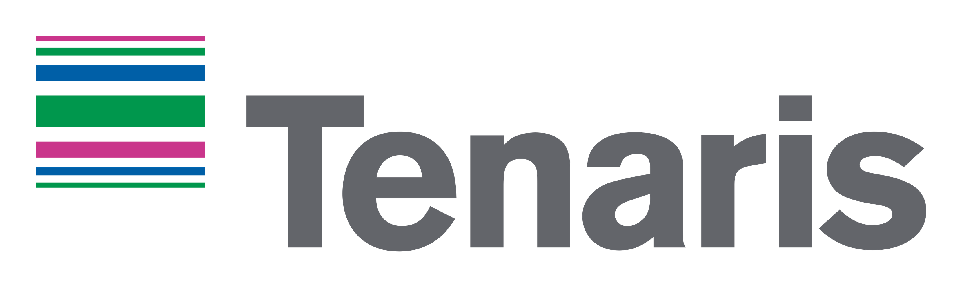 Tenaris logo on a transparent background