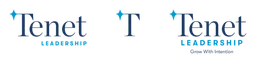Tenet logo, wordmark version, on a transparent background
