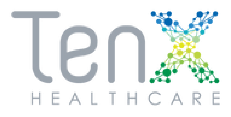 Tenx logo on a transparent background