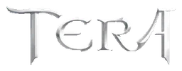 Tera logo, white wordmark version, on a transparent background