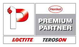 Teroson logo, white version, on a transparent background