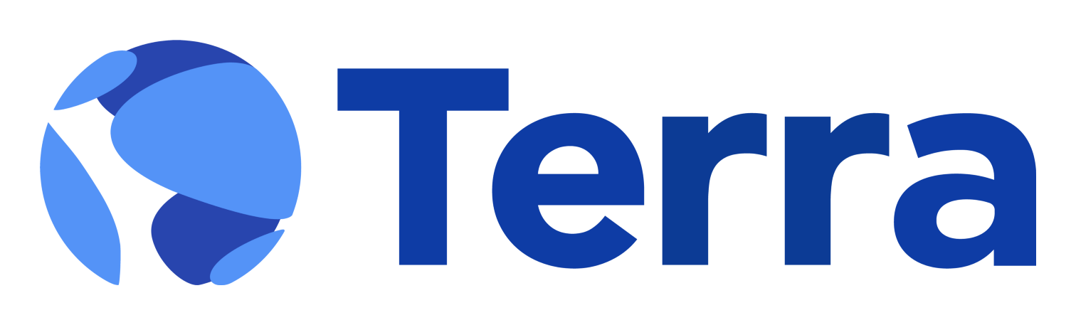 Terra logo on a transparent background