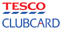 Tesco logo, horizontal version, on a transparent background