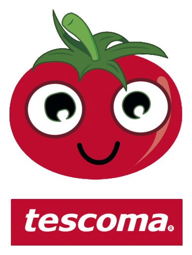 Logo Tescoma, version horizontal, sur fond transparent