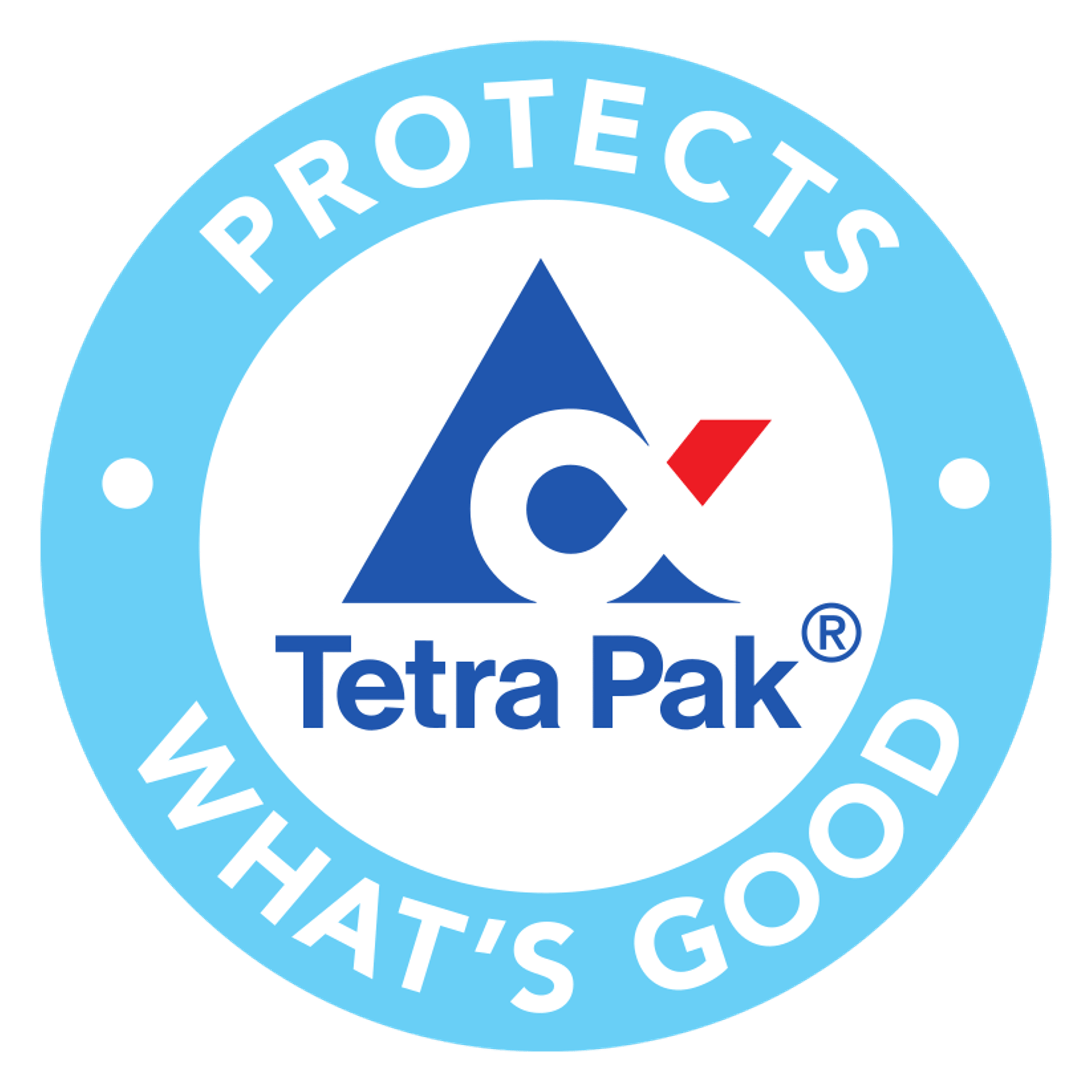 Tetra Pak logo on a transparent background