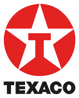 Texaco logo, horizontal version, on a transparent background