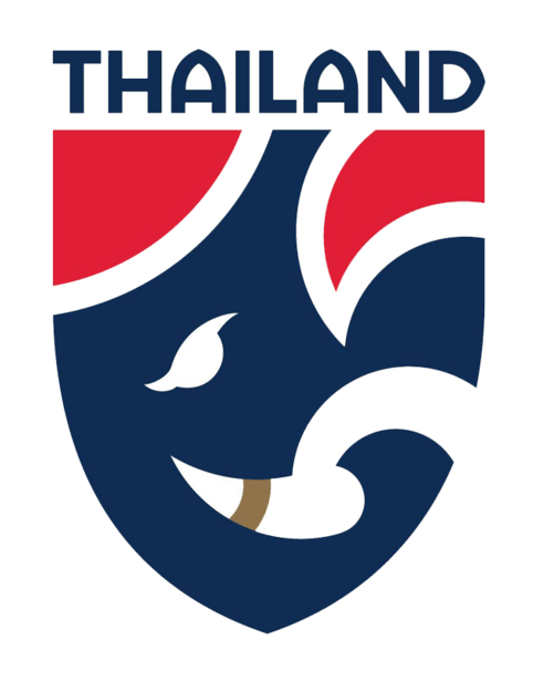 Thailand logo, horizontal version, on a transparent background