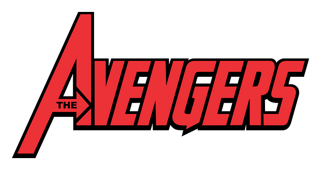 The Avengers logo on a transparent background